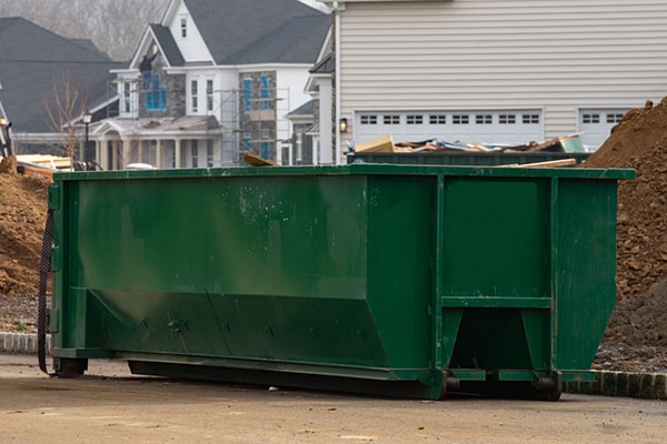 we offer construction dumpsters ranging from 10 to 40 yards in size
